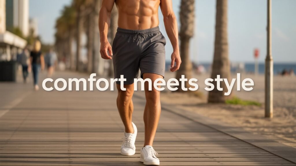 Comfortable travel shorts for men summer outfits best travel shorts for men summer lightweight stretch shorts outfit 2026