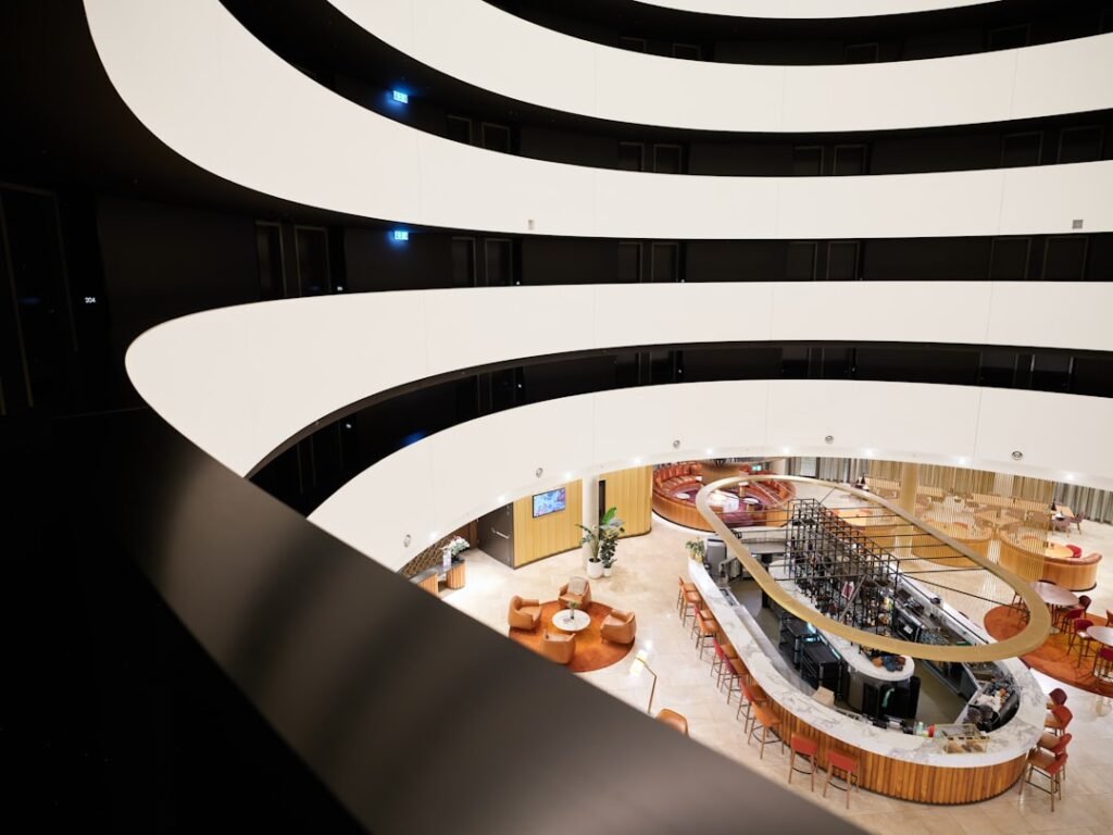 Karim Rashid architecture design at Temptation Cancun Resort