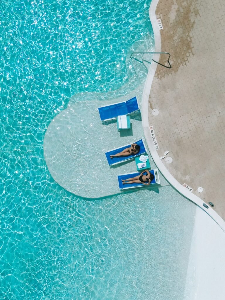 Zilanzio quiet pool relaxation area Temptation Cancun Resort