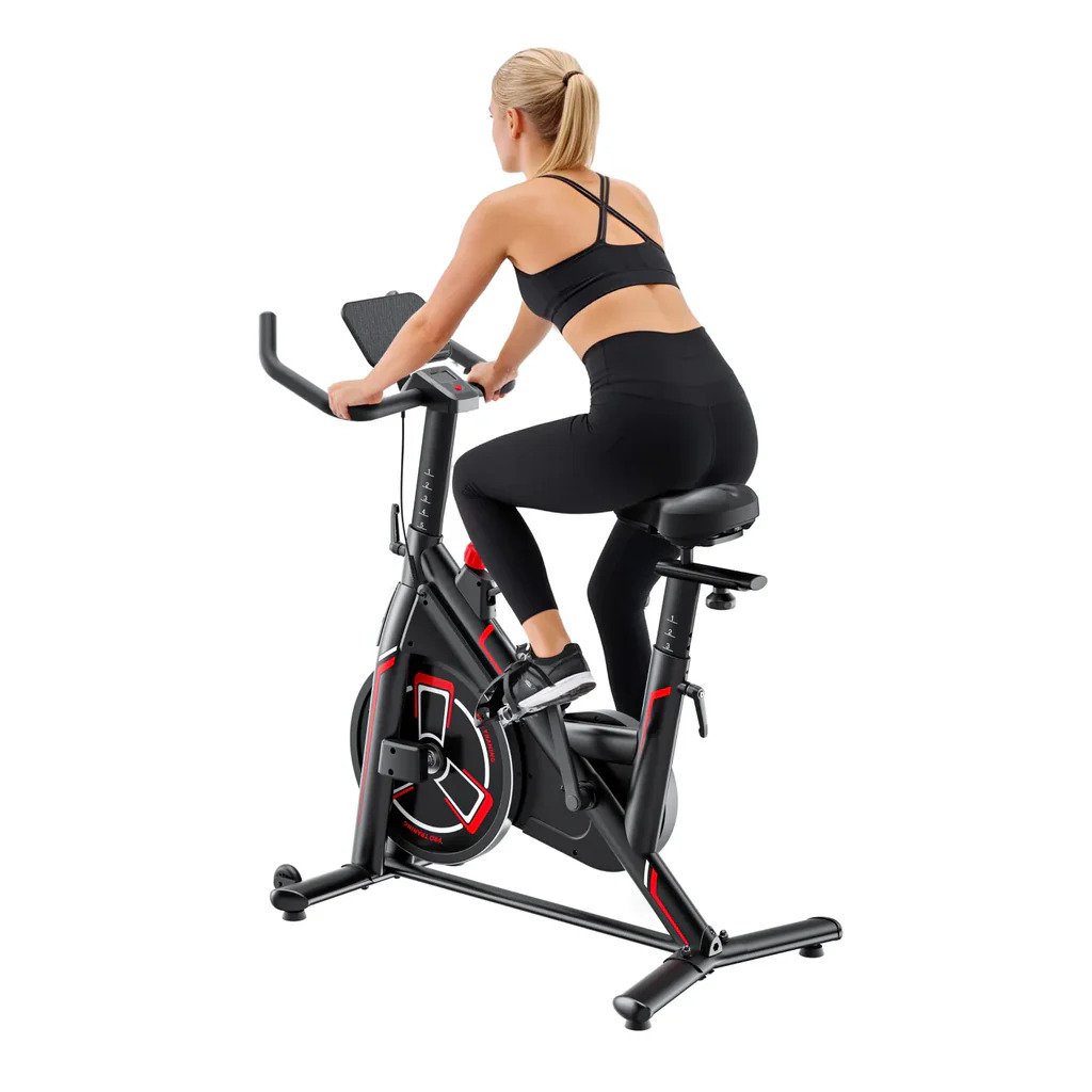 Toputure TEB1 compact exercise bike for apartment friendly quiet workouts