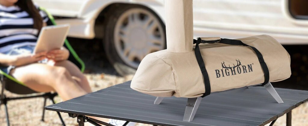 Big Horn oven accessories set including pizza oven tools, peel, and outdoor cooking accessories for wood pellet and gas pizza ovens