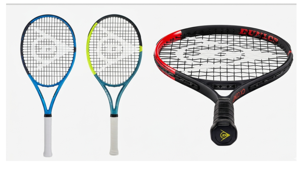 Dunlop tennis rackets 2026 FX CX SX series comparison power control spin models