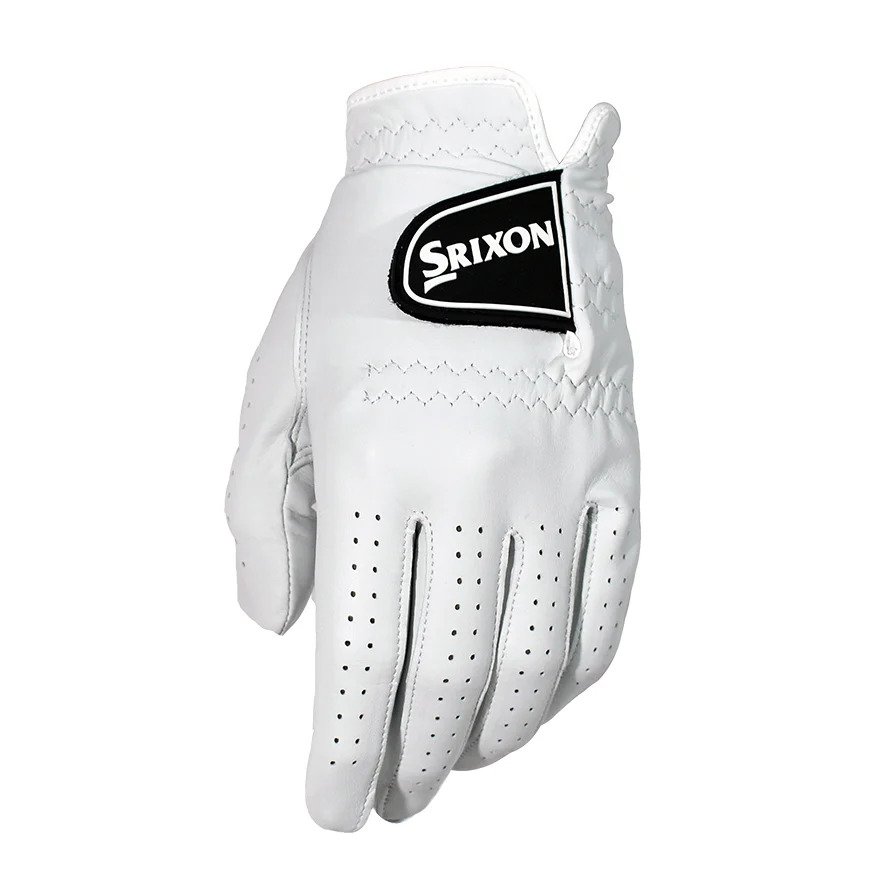 premium cabretta leather golf glove close up showing soft texture and strong grip for golf performance