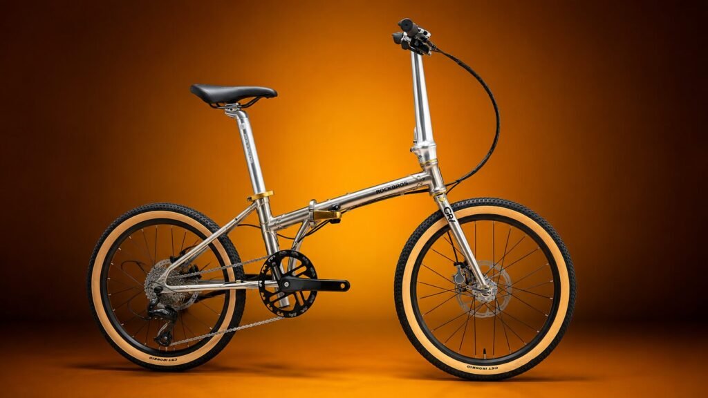 4130 chromoly steel bike frame showcasing high-strength construction for gravel, road, and folding bicycles.