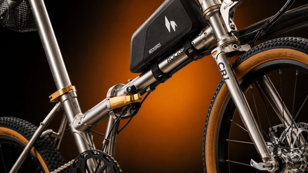 Gravis folding gravel bike frame featuring reinforced single-beam lateral folding design and premium LUG construction for enhanced strength.