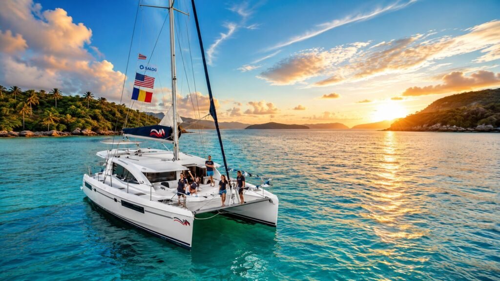 Luxury yacht rental service offering more than 30,000 boats with optional captain services worldwide.
